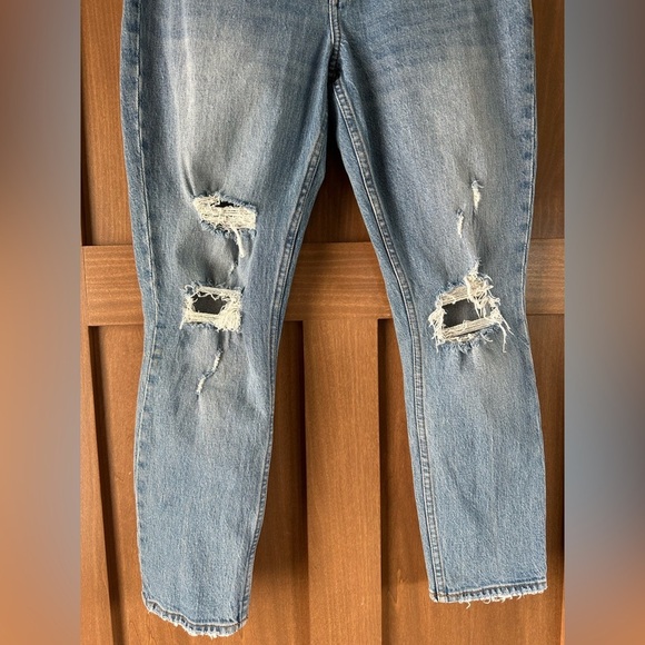 Abercrombie & Fitch Skinny High Rise Curve Love Distressed Jeans size 2 / 26 - Picture 2 of 12